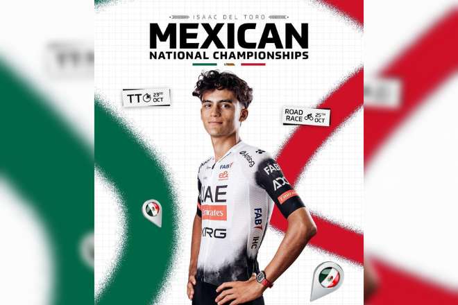 Regresa Del Toro a su natal Ensenada para el Campeonato Nacional de Ciclismo