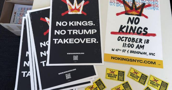 'No Kings' protests return as Trump ramps up authoritarian practices, organizers say