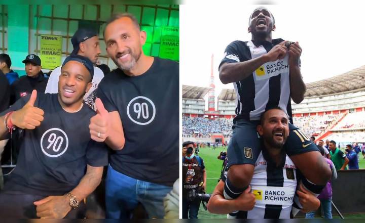 Jefferson Farfán y Hernán Barcos reviven los buenos tiempos en Alianza Lima: así fue el emotivo reencuentro entre los bicampeones con el club íntimo