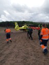 Rescatado un escalador herido en los Pinares de Rodeno