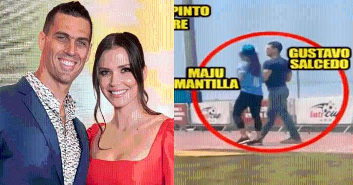 ¡Inesperado encuentro! Gustavo Salcedo y Maju Mantilla fueron CAPTADOS nuevamente JUNTOS