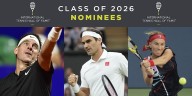 Histórico: Juan Martín del Potro fue nominado para ingresar al Salón de la Fama del Tenis