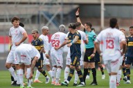 Sugestiva ausencia. Le dieron "descanso" al árbitro que expulsó al hijo de Chiqui Tapia en Barracas Central vs. Boca