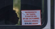 Bloqueos en Edomex lunes 13 de octubre: protestas por aumento a la tarifa del transporte público