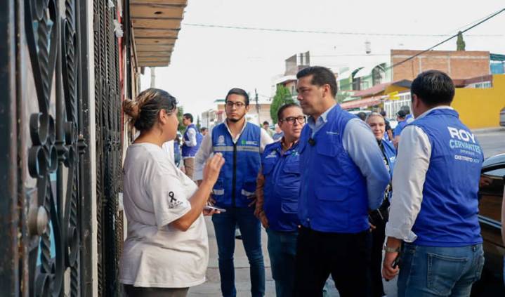 Programa Presidente de Frente Llega al Fraccionamiento Morelos II