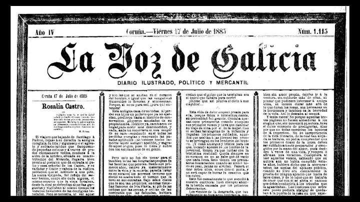 140 anos sen Rosalía de Castro