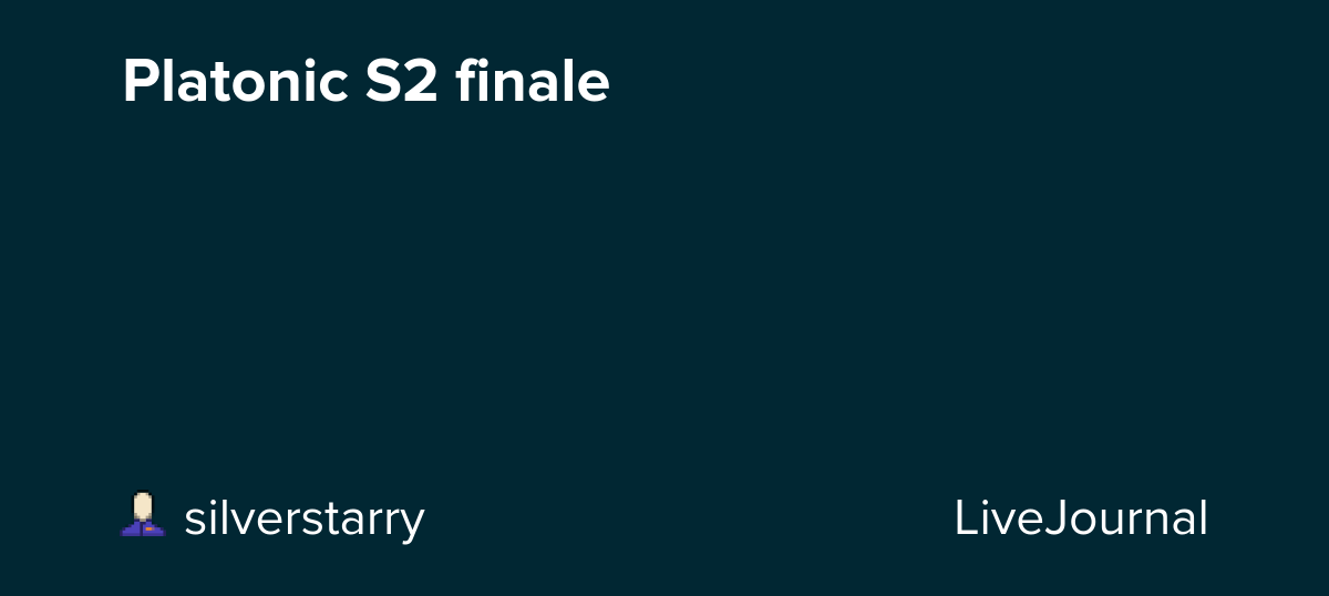 Platonic S2 finale: ohnotheydidnt