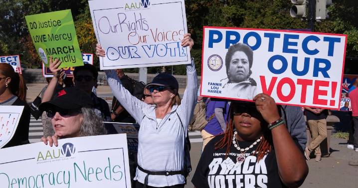 Voting Rights Act uses race merely to remedy proven racial discrimination