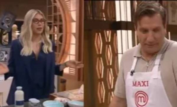 Wanda Nara juega al "desconfío" y se cansó de Maxi López en MasterChef Celebrity