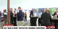 "Salukis Build Here" initiative signing ceremony