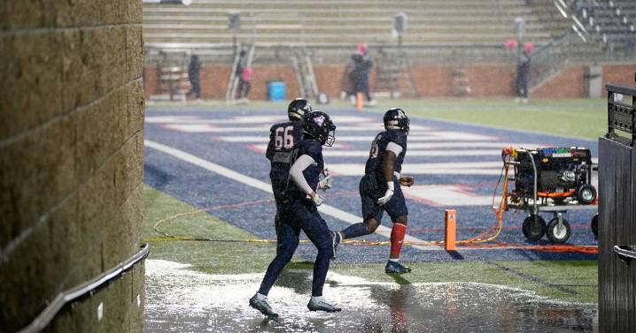 Area HS football games being rescheduled ahead of inclement weather