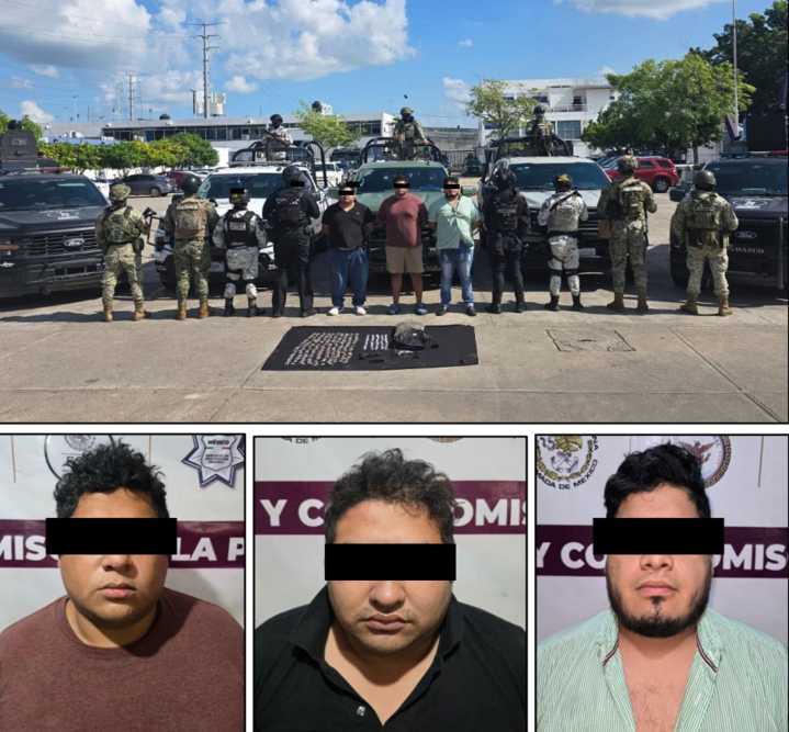 Operativos de seguridad en Tabasco dejan 18 detenidos y decomisos de droga, armas y gas LP