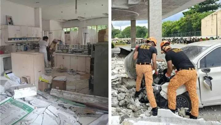 Terremoto en Filipinas: sismo de 7.4 dejó al menos dos muertos y generó alerta de tsunami [FOTOS]