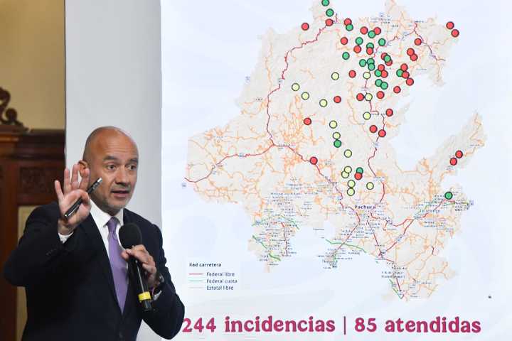 Aún hay 119 comunidades incomunicadas tras lluvias torrenciales en cinco estados: SICT
