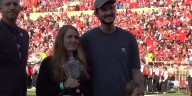 Mike Leach honored with Heart of a Champion Award