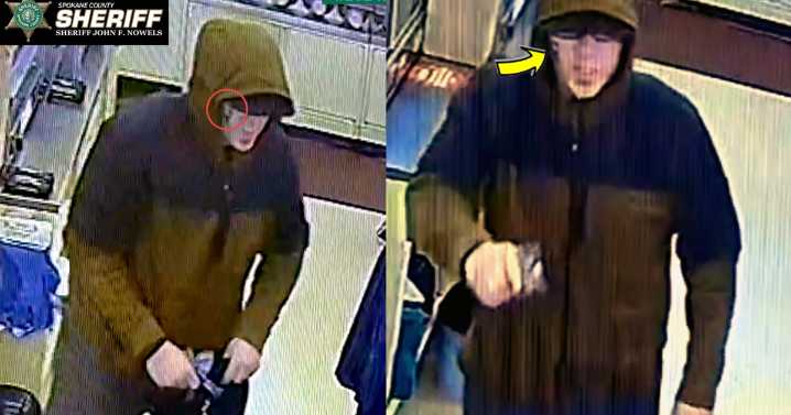 Deputies search for man who robbed Spokane Valley 711 at gunpoint