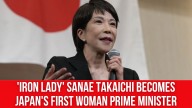 ‘Iron Lady’ Sanae Takaichi becomes Japan’s first woman prime minister