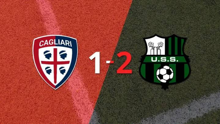 Serie A: Sassuolo castigó a Cagliari con una victoria por 2 a 1