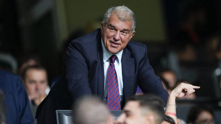 Joan Laporta: "En el cielo el Barça le marca un gol al Real Madrid cada cinco minutos"