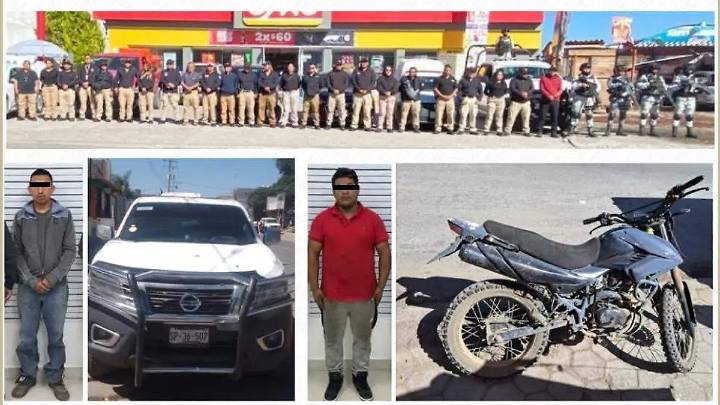 Fiscalía asegura seis vehículos y detiene a dos en operativo en San Martín