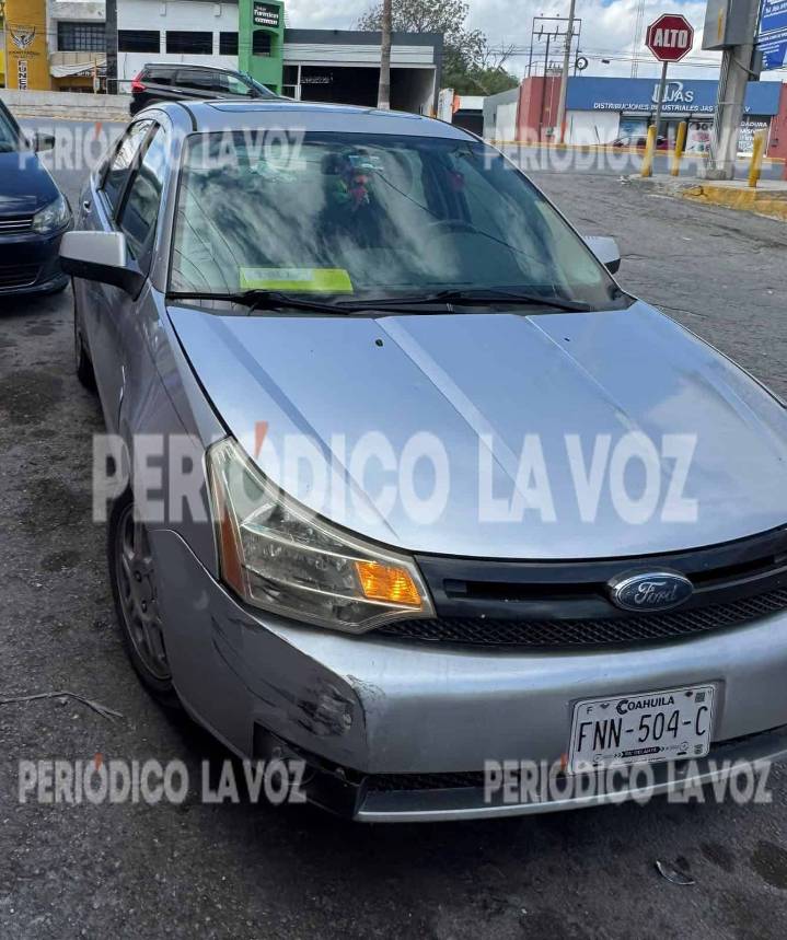 Choque por alcance en Monclova moviliza autoridades
