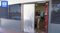Man arrested after allegedly driving ute towards woman and baby in Alice Springs