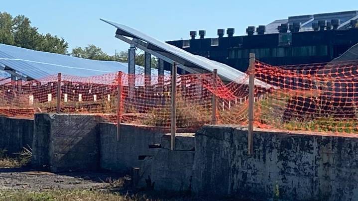 Solar farm sprouts where steel was once made in Lackawanna