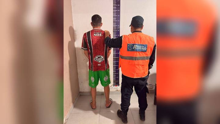 Amenazó con un arma de fuego a su familiar en el barrio San Javier y terminó detenido por tener pedido de captura