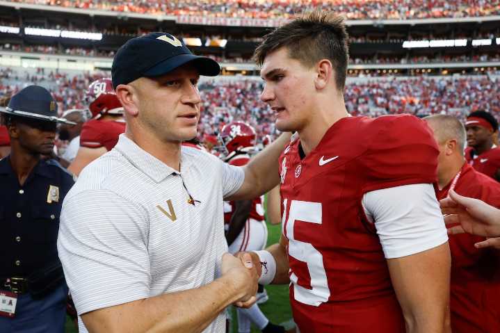 What Ty Simpson called 'unacceptable' after beating Vanderbilt