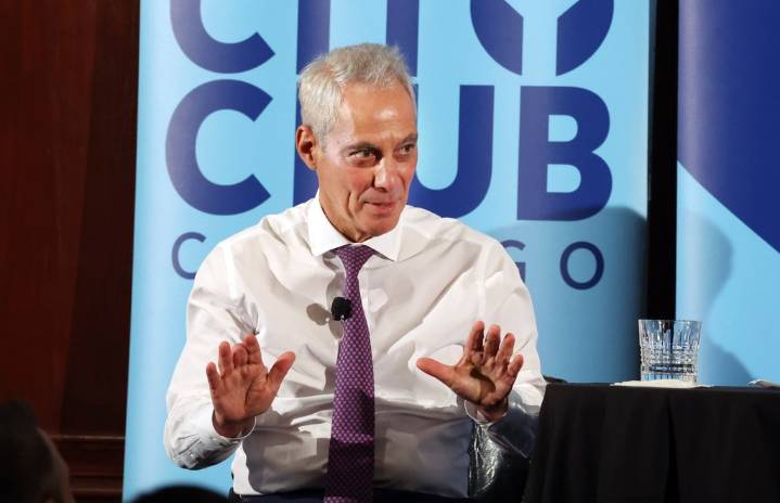 Rahm Emanuel cites record, GOP trust as he considers presidential bid