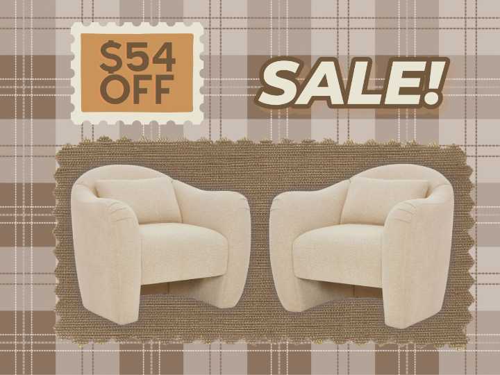 The Drew Barrymore accent chair everyone is talking about just got a massive $54 price cut at Walmart