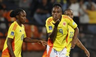 4-1. Santos y Caicedo guían a Colombia en la goleada a Perú en la Liga de Naciones