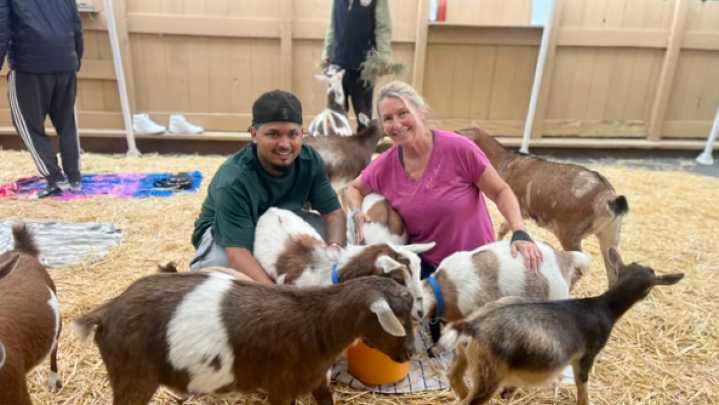Mom takes her son-in-law to do ‘old white lady’ stuff … and the internet loves it – NBC Boston
