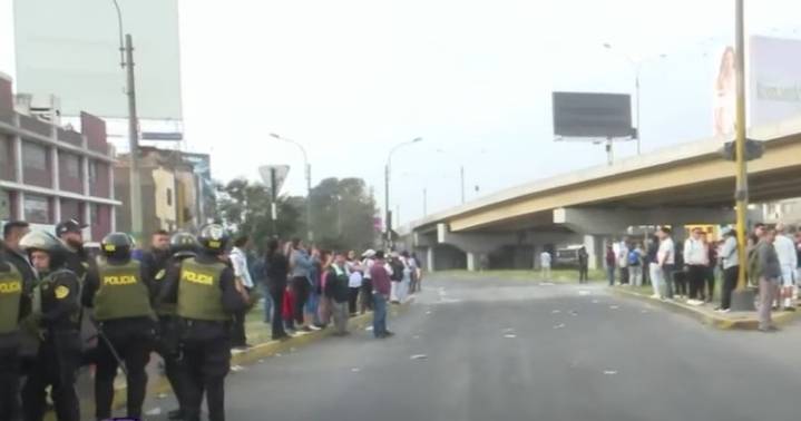 SMP: restablecen tránsito en la Panamericana Norte y óvalo Hábich