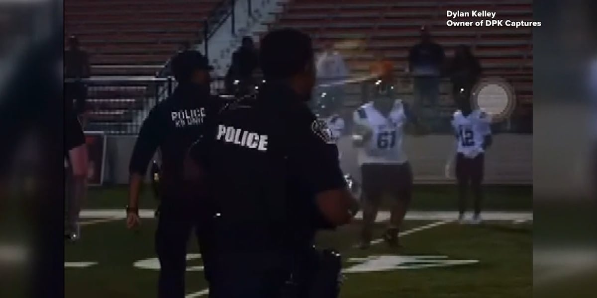 ‘You don’t mace kids’: Police use pepper spray on high school football players during end