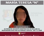 YA ESTÁ ENCERRADA MARÍA TERESA