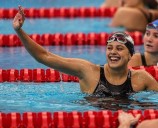 Miranda Grana obtiene primera medalla para México en Copa del Mundo de Natación