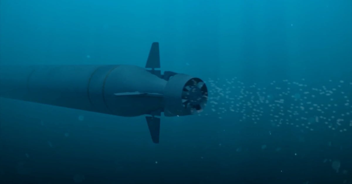 Cómo es Poseidón, el torpedo con capacidad nuclear que Rusia asegura haber probado con éxito
