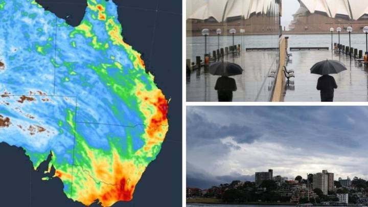 Woman dies in horror lightning strike as wild storms, hail hits Queensland, NSW