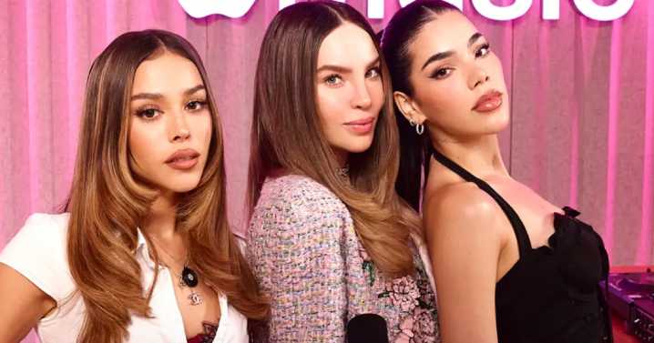 Belinda, Kenia Os y Danna Paola confirman colaboración juntas