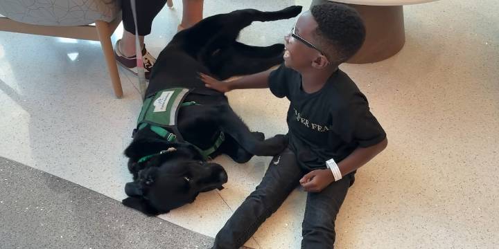 Miracle Monday: Wellstar Children’s Hospital of Georgia welcomes new facility dog