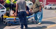 Señora resulta lesionada en choque múltiple en crucero de Ciudad Victoria