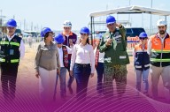 Supervisan obras del Tren México
