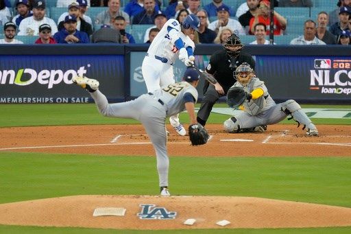 Ohtani strikes out 3 in first inning and then becomes 1st MLB pitcher to hit a leadoff homer