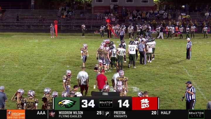 Highlights: Braxton County defeats Poca, 34