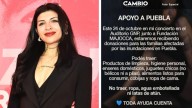Cazzu pide ayuda para afectados por lluvias en Puebla; concierto será centro de acopio