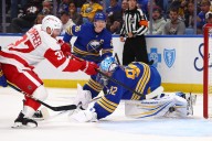 Red Wings’ win streak snapped by goalie making NHL debut