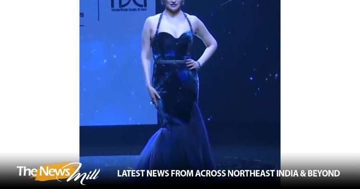 Lakme Fashion Week: Shalini Passi graces runway in ethereal velvet fish tail gown