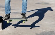 Photos: Longtime skaters ride refurbished skate park in Superior