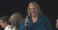 Fiancée of Shrewsbury father killed in shooting thanks town for "true compassion" in "darkest days" at vigil
